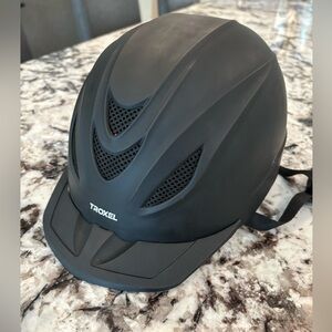 Troxel Performance Headgear Intrepid Indigo Riding Helmet Sz Med 7-7.25